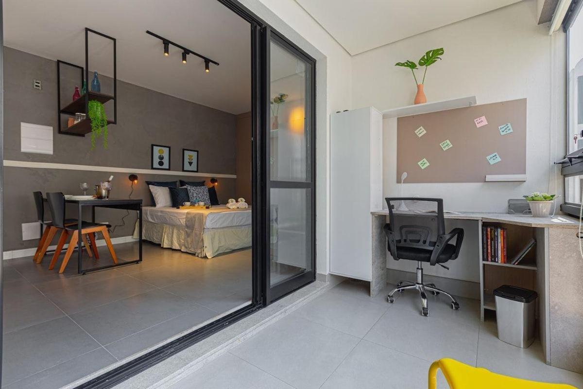 Апартаменти Easy Star- Charmoso Studio Ao Lado Do Aeroporto De Congonhas - Da01H Сан-Паулу Екстер'єр фото